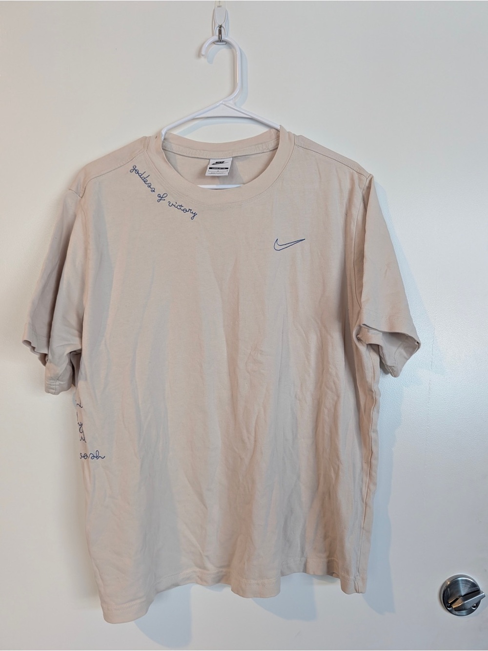 Nike "Goddess of Victory" Graphic T-Shirt